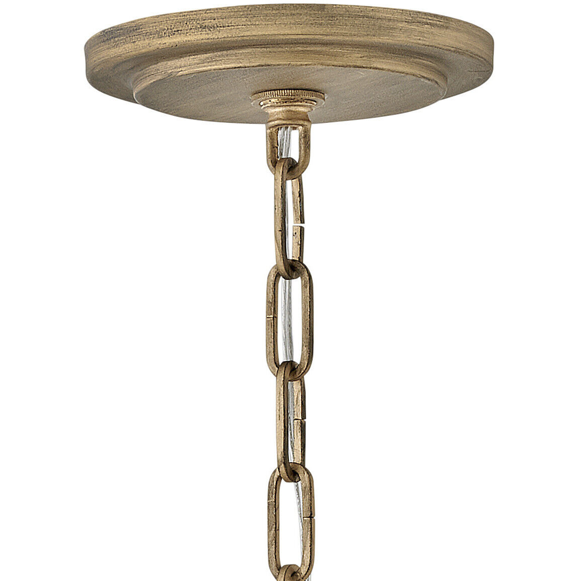 Dune LED 25 inch Burnished Gold Chandelier Ceiling Light